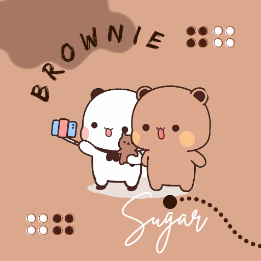 Brownie & Sugar WhaStickers logo