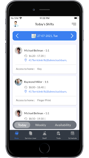 Android application Cheam House screenshort