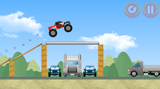 Monster Truck Racing - Screenshot 2