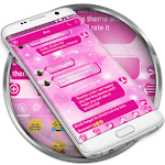 Cover Image of Download SMS Messages Sparkling Pink 2  APK