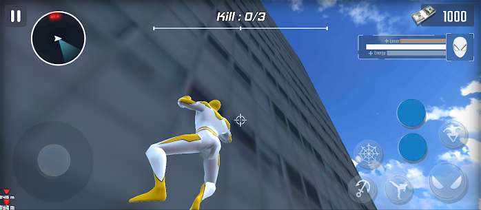 Flying Spider Super Rope Hero v1.5.6 MOD APK (Unlimited Money/Unlimited Energy) Free For Android 4