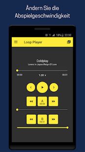 Loop Player - A B Wiederholung Spieler Screenshot
