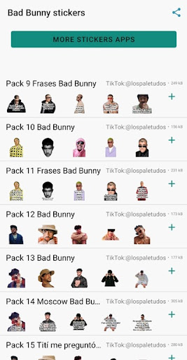 Stickers de Bad Bunny Screen 2