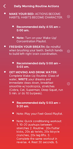 Journy Mental Fitness Habits