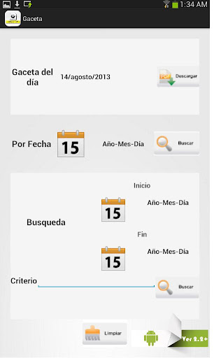CEJUR - Gaceta Oficial GDF Screen 3