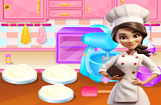 game cooking cake raspberryのおすすめ画像4