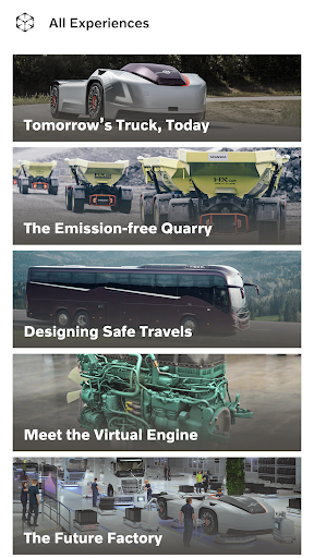 Android application AR Stories screenshort