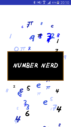 Android application Number Nerd - Pi e primes screenshort