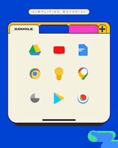 Simplified Material Icon Pack Unknown