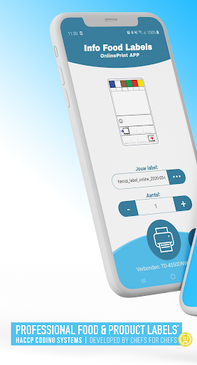 Android application Info Food Labels screenshort