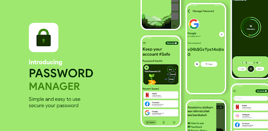 Password Manager: Safe Account