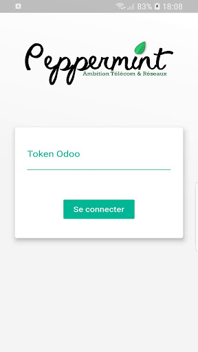 Android application Peppermint screenshort