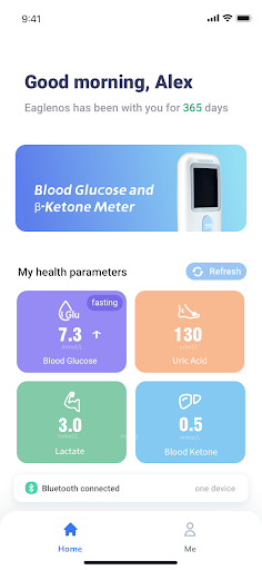 Android application eaglenos health screenshort