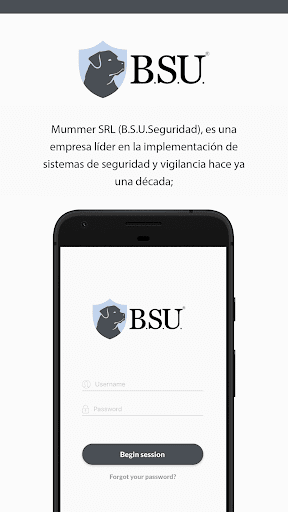 Android application BSU Satelital screenshort