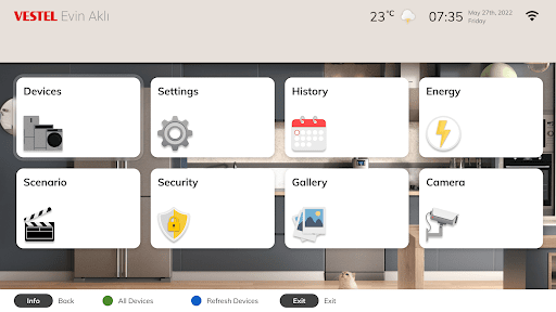 Vestel Evin Aklı TV Screen 3