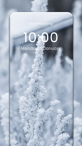 Android application Snow HD Wallpaper screenshort