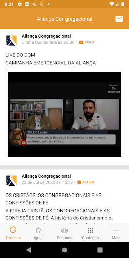 Aliança Congregacional Screen 2