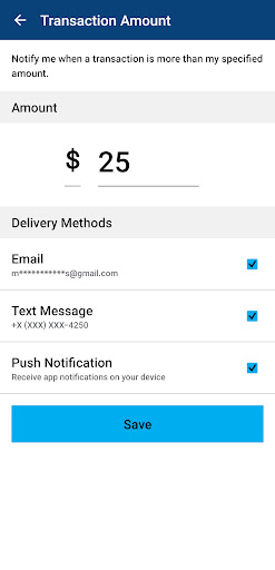 Dort Card Controls Screen 3