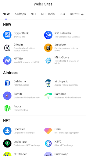 Screenshot of Mises Browser