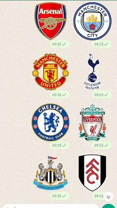English Football Stickersのおすすめ画像5