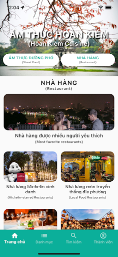 Ẩm Thực Hoàn Kiếm Screen 3