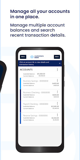 CB Mobile Banking for Business Screen 2