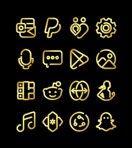 LineBula Gold – Icon Pack v1.0 Paid 3