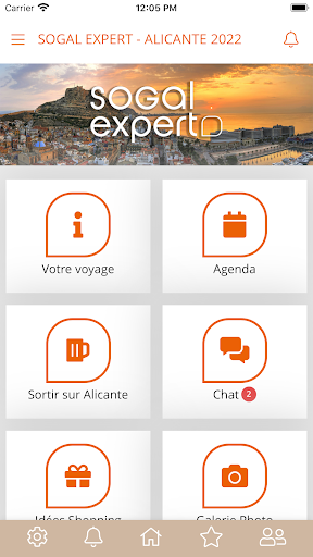 Android application Sogal Expert Voyage screenshort