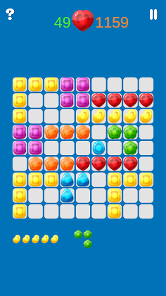 Jelly Puzzle Grid - Screenshot 1