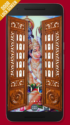 Hanuman Ji Door Lock Screen Screen 2