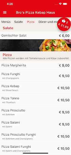 Bro`s Pizza Kebap Haus Screen 2