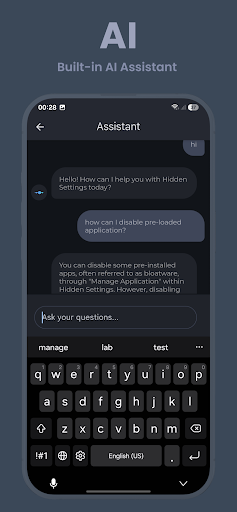 Hidden Settings Screenshot 4 - AppWisp.com