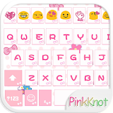 Pink Knot Emoji Keyboard Theme icon