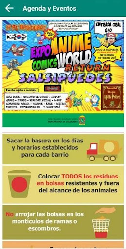 Salsi App Municipalidad de Sal Screen 2