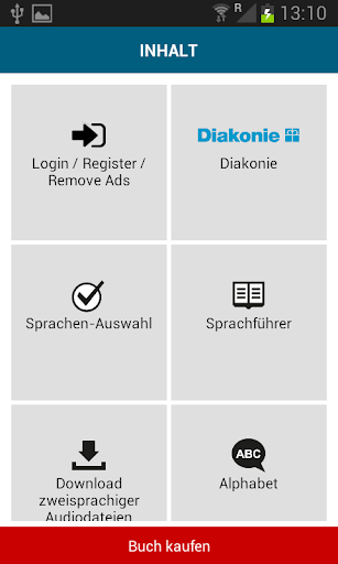 Screenshot of German for Refugees