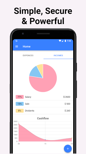 Android application Money Manager screenshort