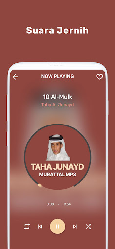 Taha Al Junayd Murattal Quran Screen 3