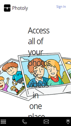 Android application Photoly screenshort