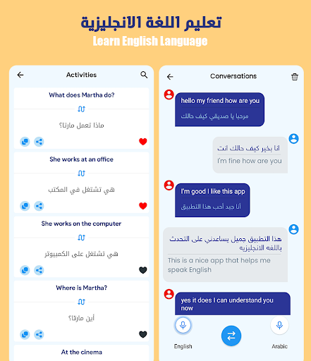 Learn English for beginners Screen 2