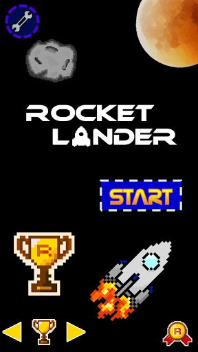 Android application ROCKET LANDER screenshort