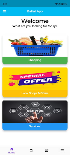 Android application Bellary App screenshort