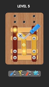 Wood Screw Puzzle, Nuts&Bolts Unknown