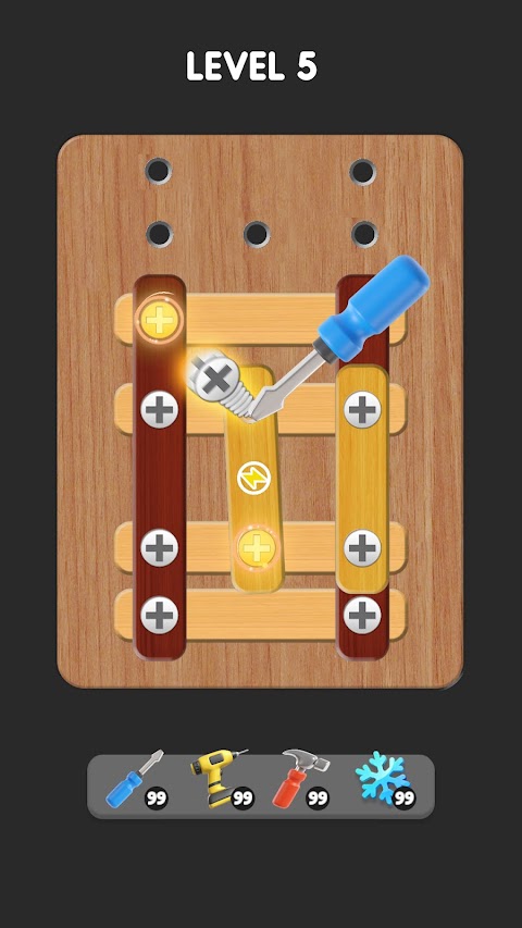 Wood Screw Puzzle, Nuts&Boltsのおすすめ画像1