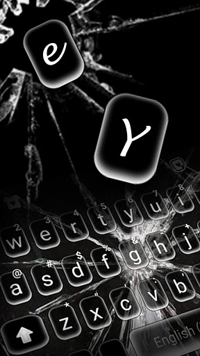 Shattered Screen Keyboard Them Screen 2