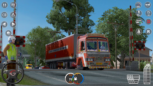 Offroad Snow Truck Simulator screenshots 1