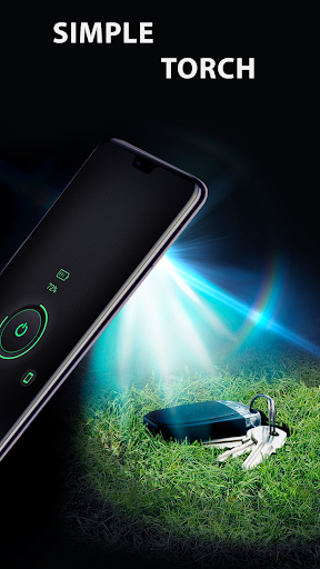 Screenshot of Bright Flashlight App Tactical