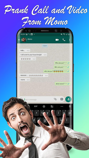 Scary Call From Momo  New Fake Call 2020