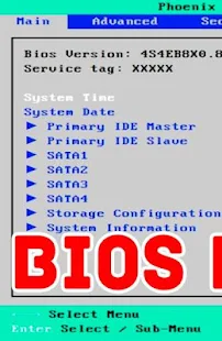 BIOS POSTコードスクリーンショット 