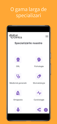 Digital Clinics Screen 3