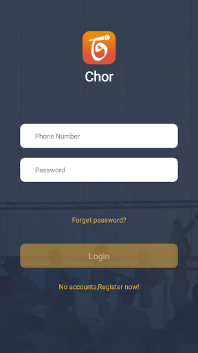 Android application Chor screenshort